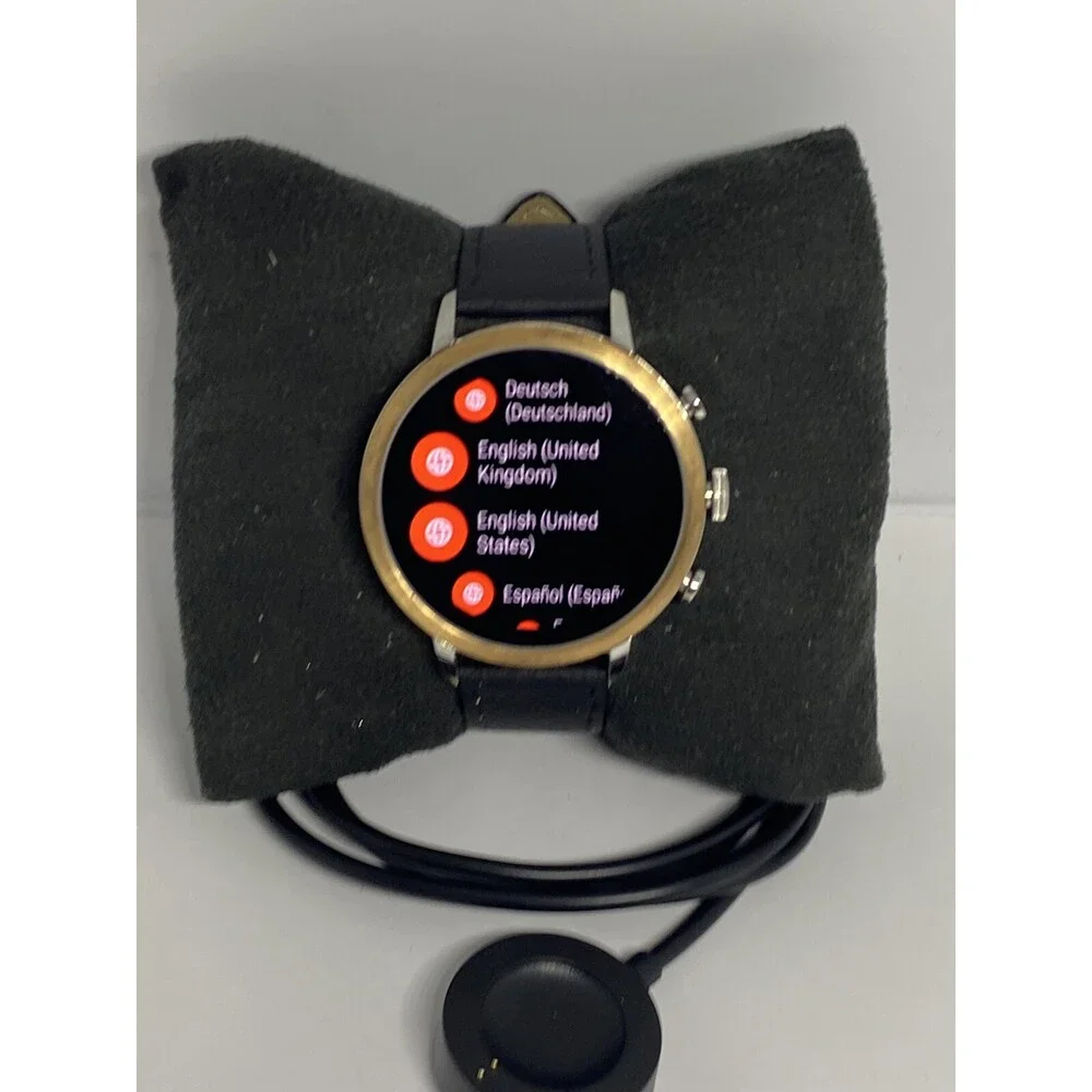 Fossil Gen 4 Authentic Digital Dial Smart Watch Custom Band FTW6016 AB625